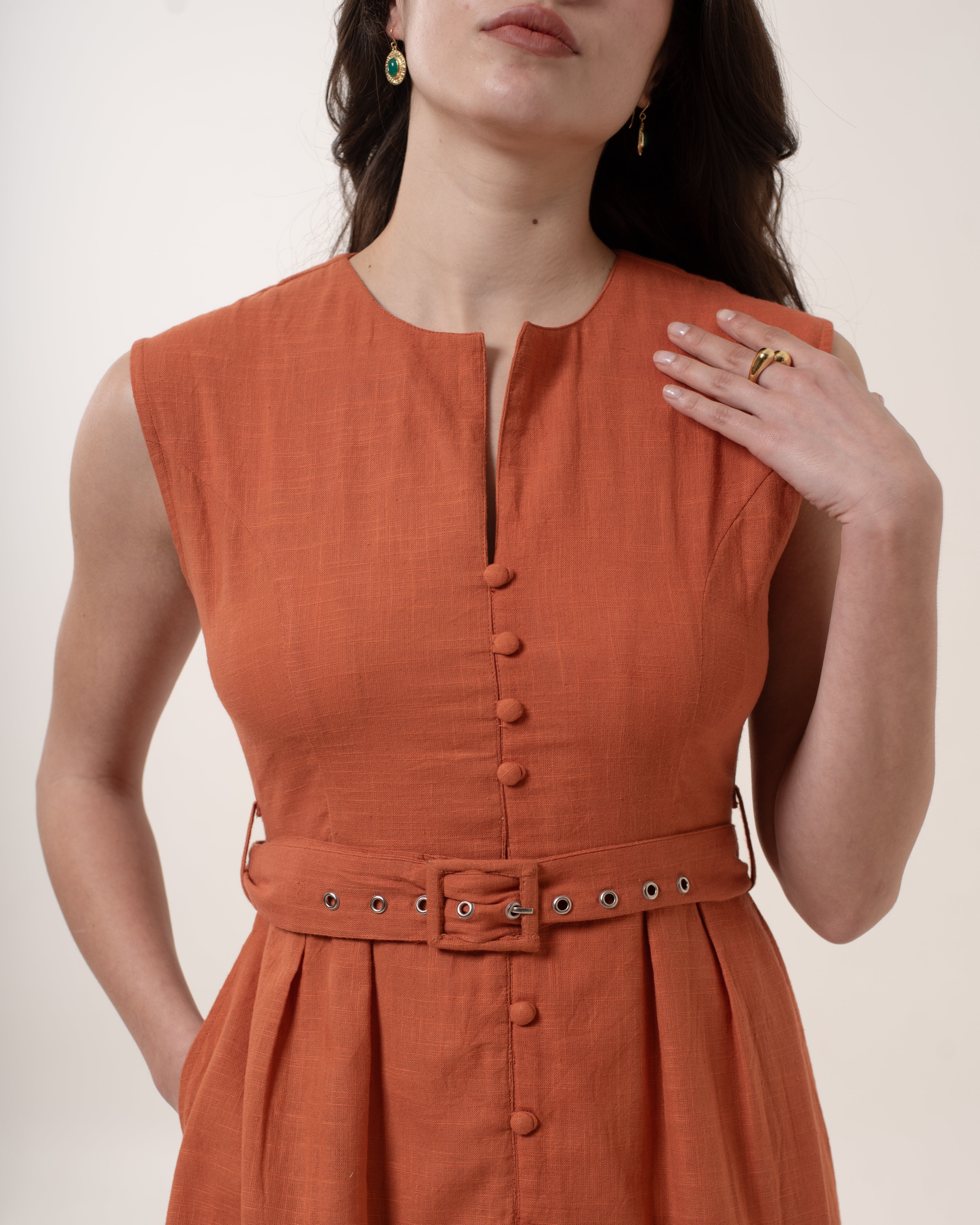 Clay Charm Dress