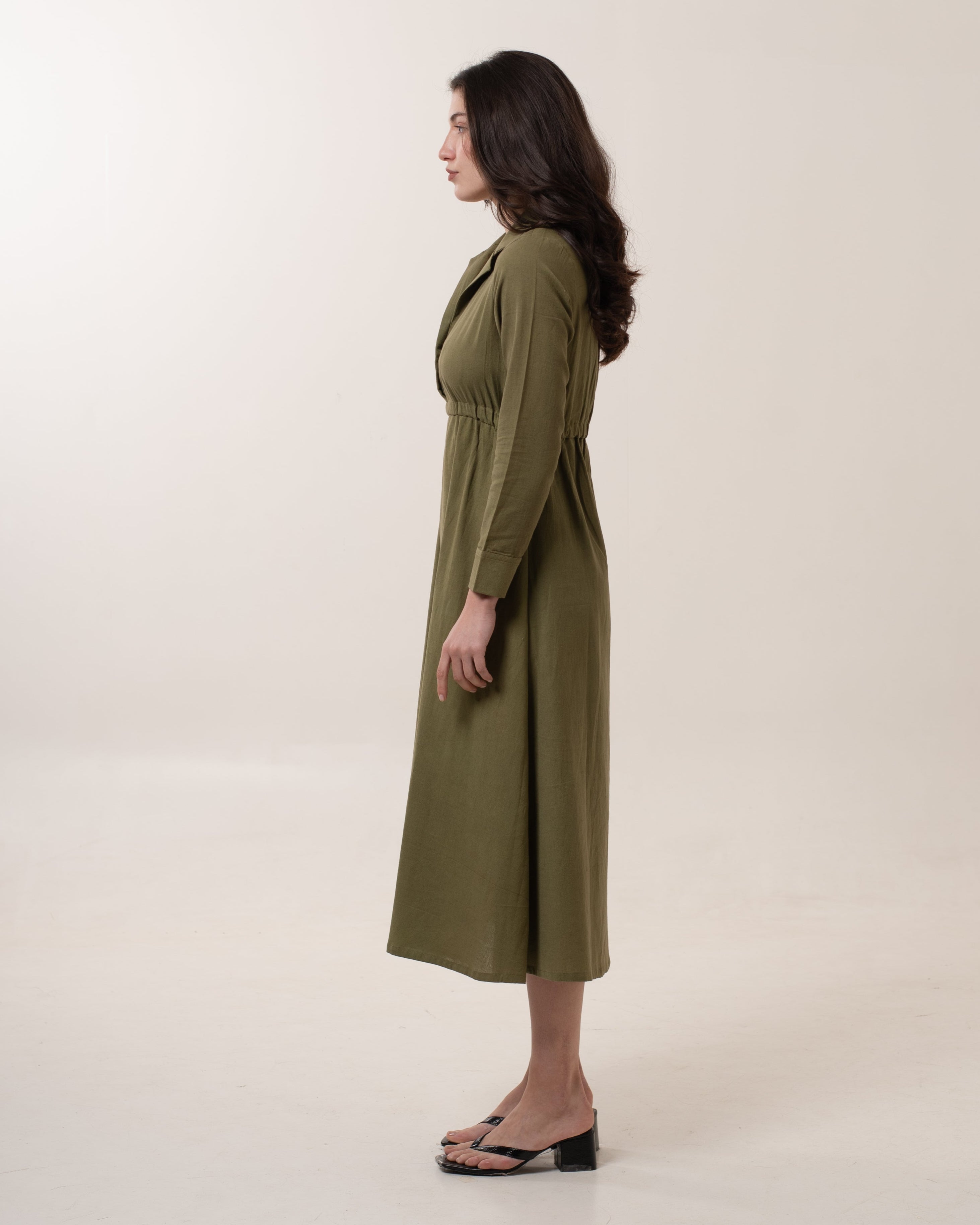 Olive Crest Midi