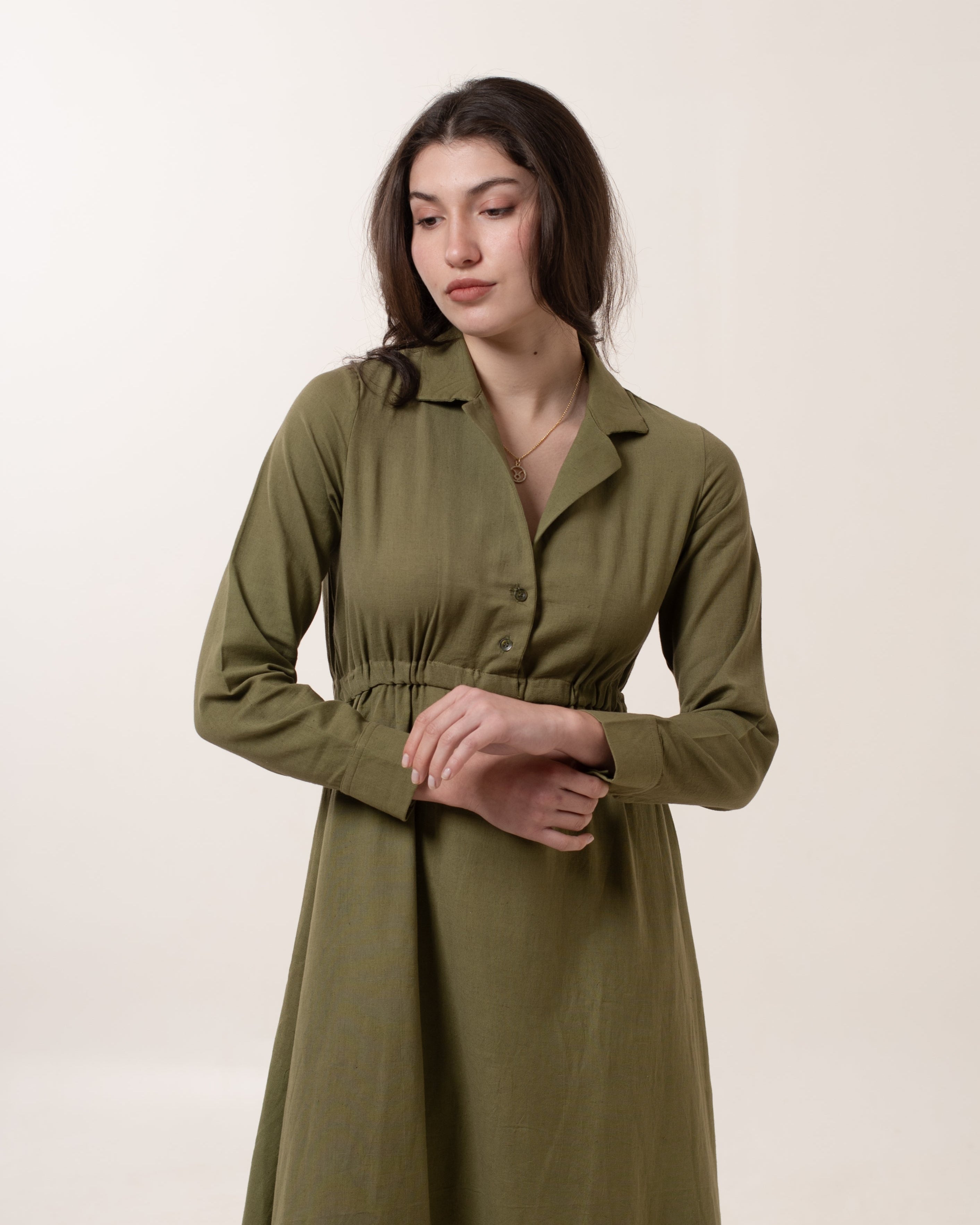 Olive Crest Midi