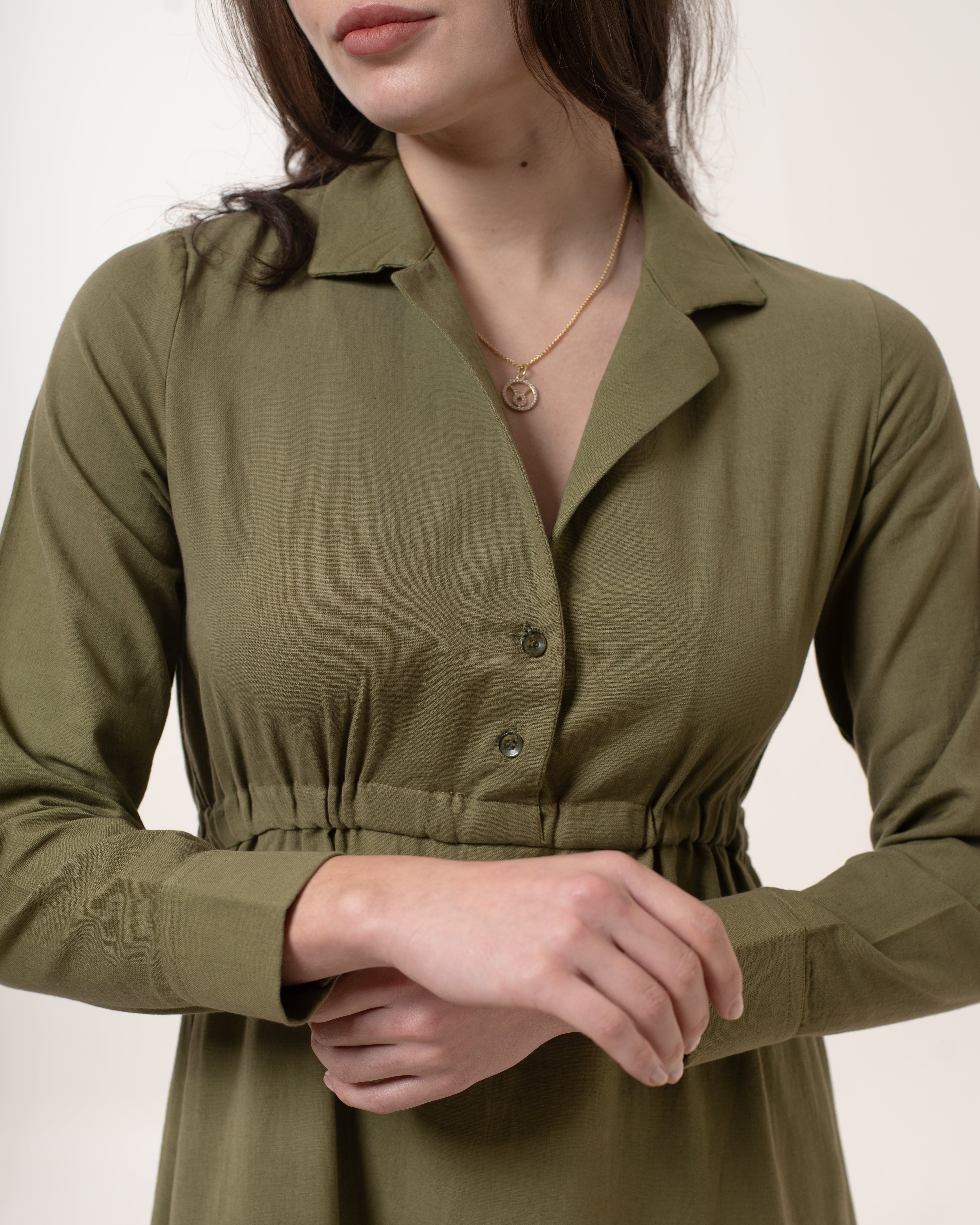 Olive Crest Midi