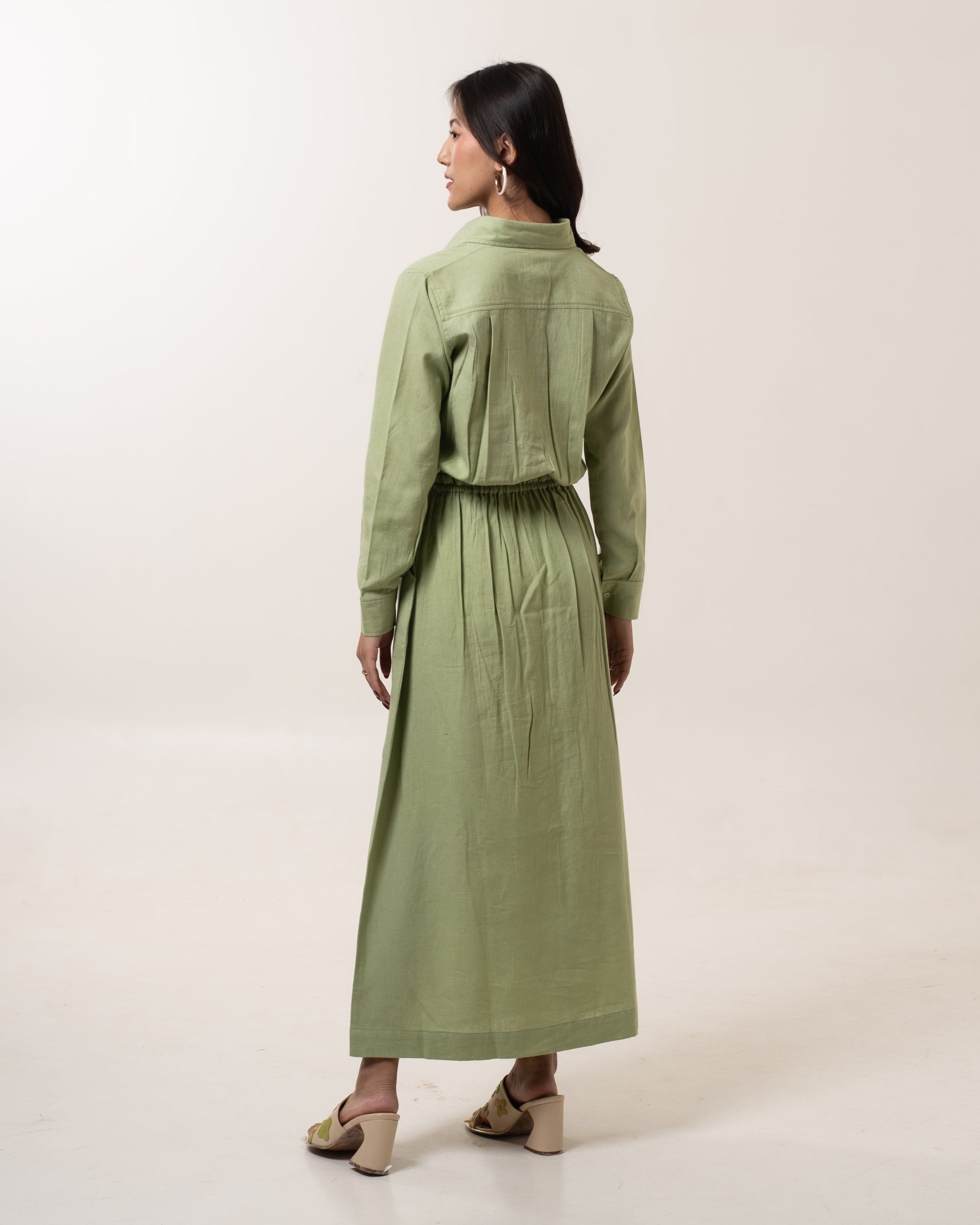 Sheen Allure Slit Dress