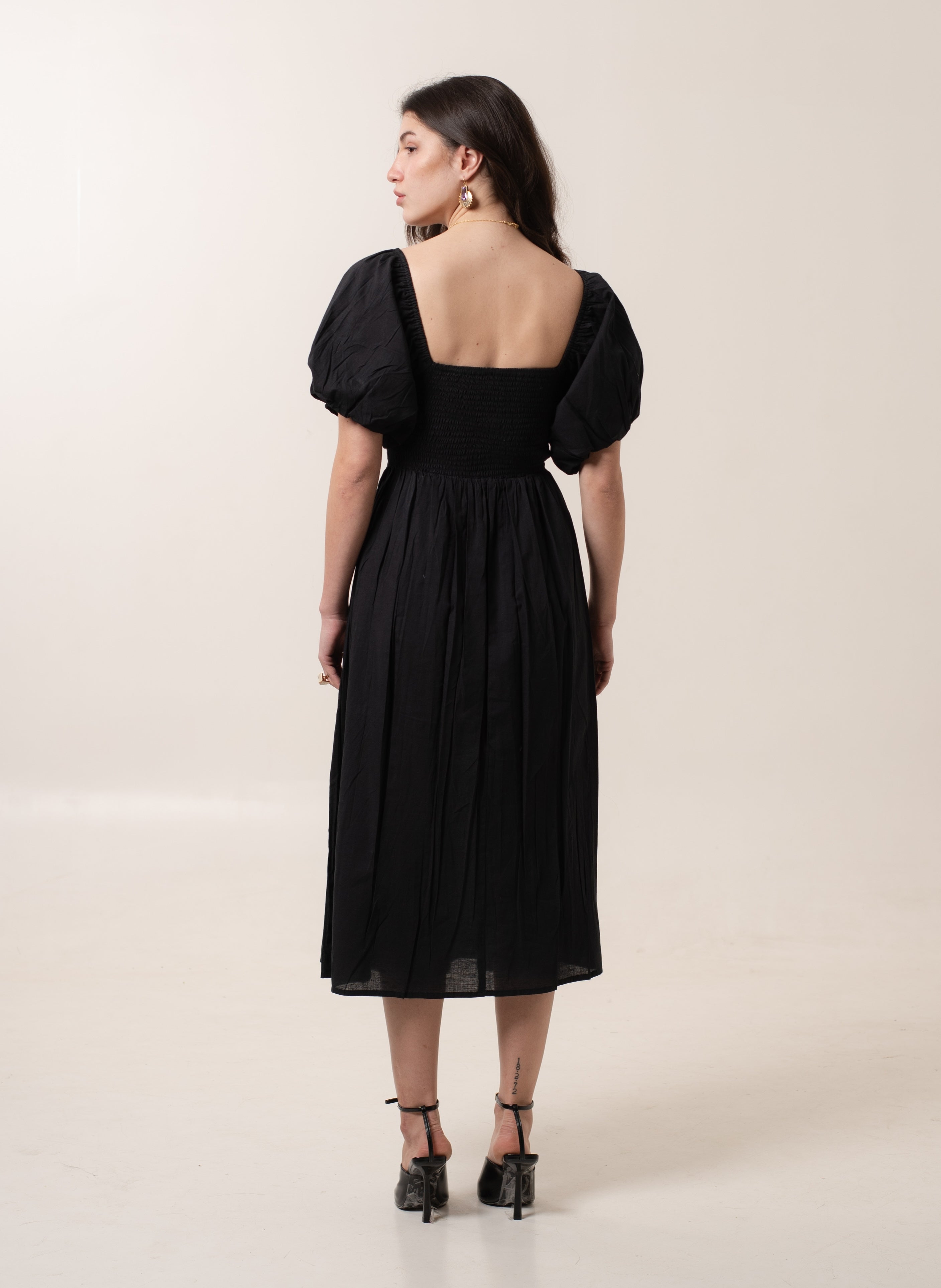 Midnight Soft Knot Dress