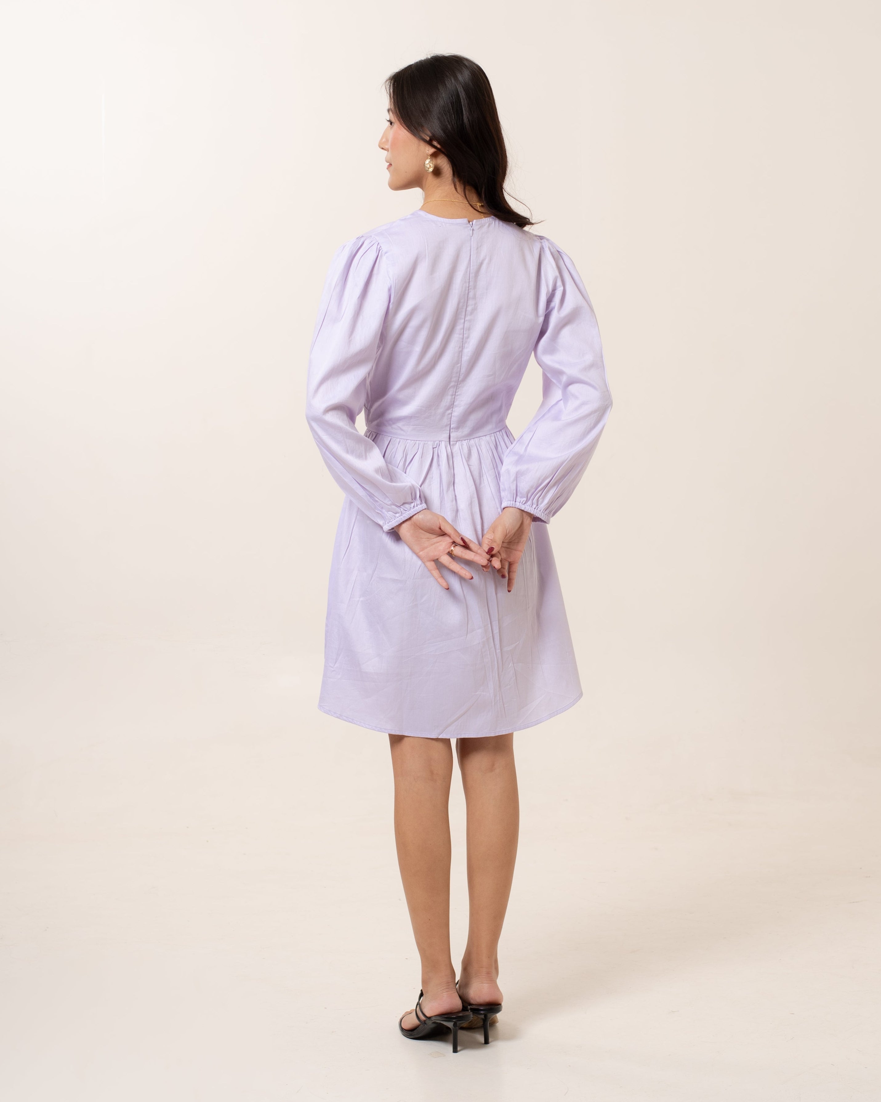 Lilac Zephyr Cutout Dress
