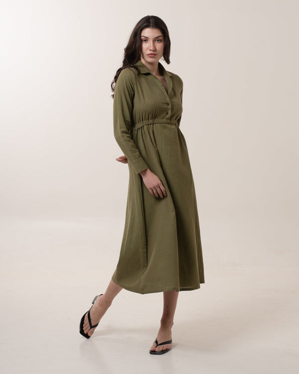 Olive Crest Midi